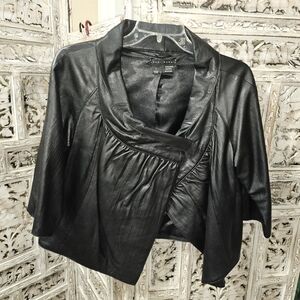 Sheri Bodell Black leather jacket